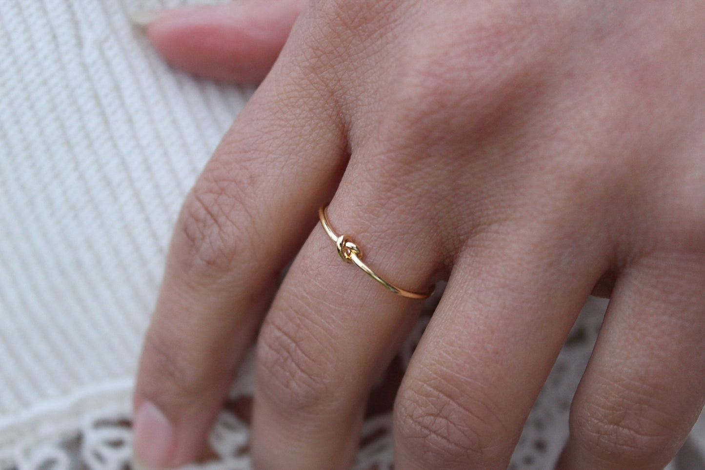 Anillo Nudo Sutil