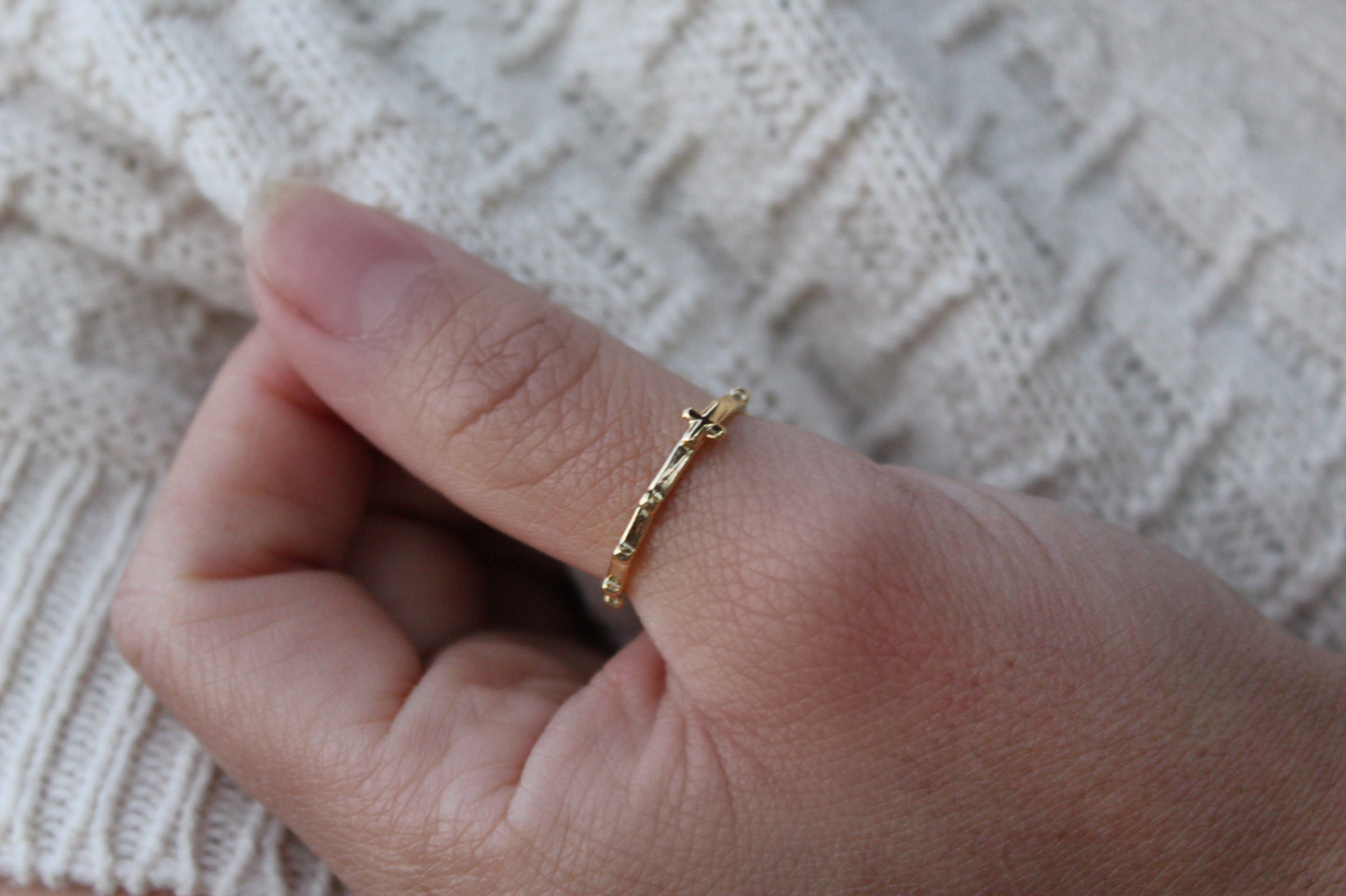 Anillo Tara Bol Cruz