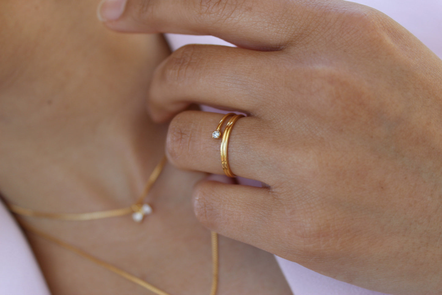 Anillo BB Luz, brillo sutil para cada día