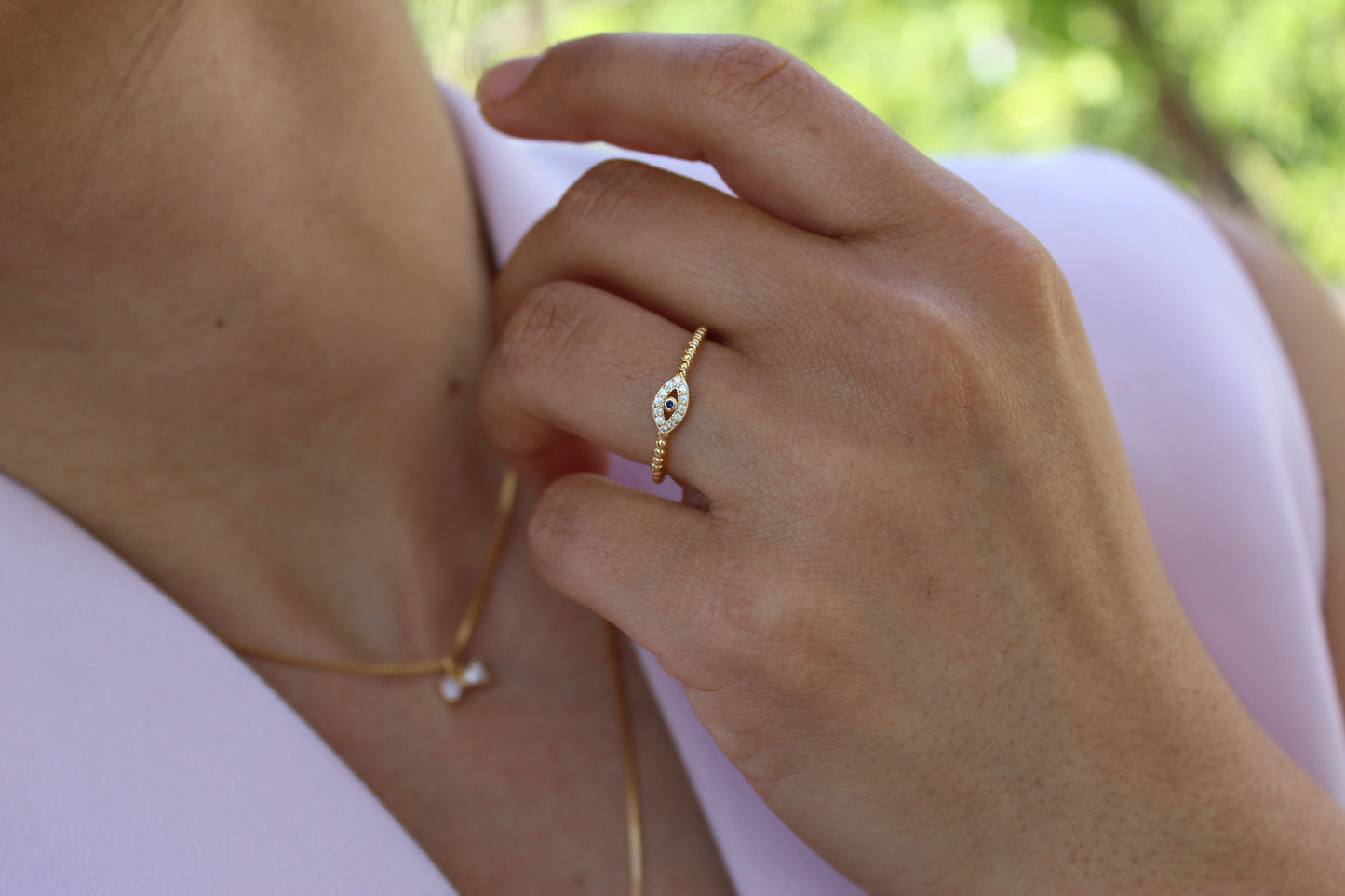 Anillo BB Ojo Turco F, protección en versión sutil