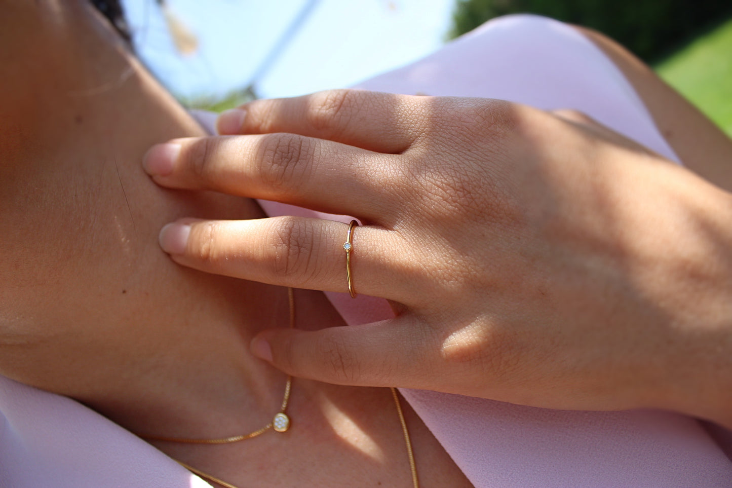 Anillo BB Punto Luz, un destello sutil para cada día