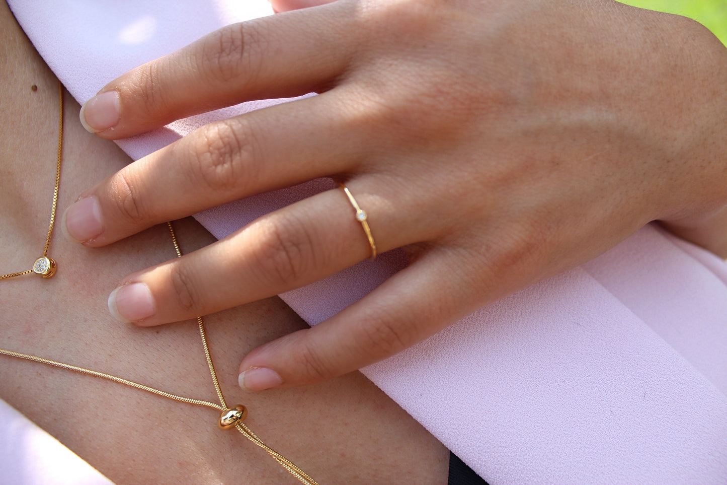 Anillo BB Punto Luz, un destello sutil para cada día