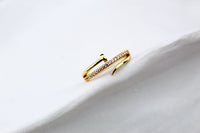 Anillo Clavo Frost, diseño audaz en clave moderna 1