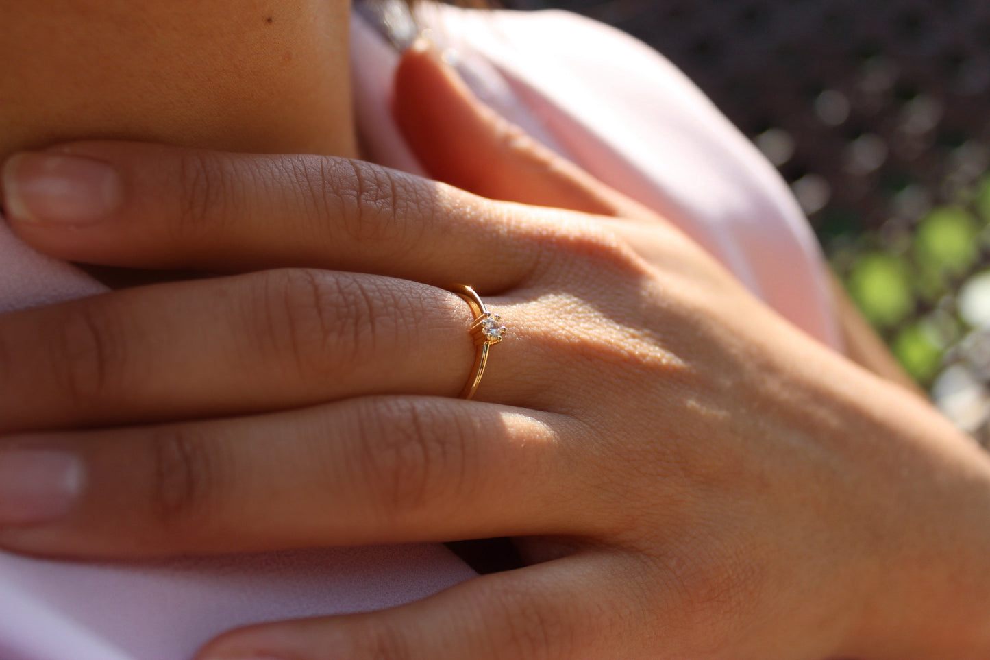 Anillo Diane Luz C Gru, un toque de luz que nunca pasa de moda