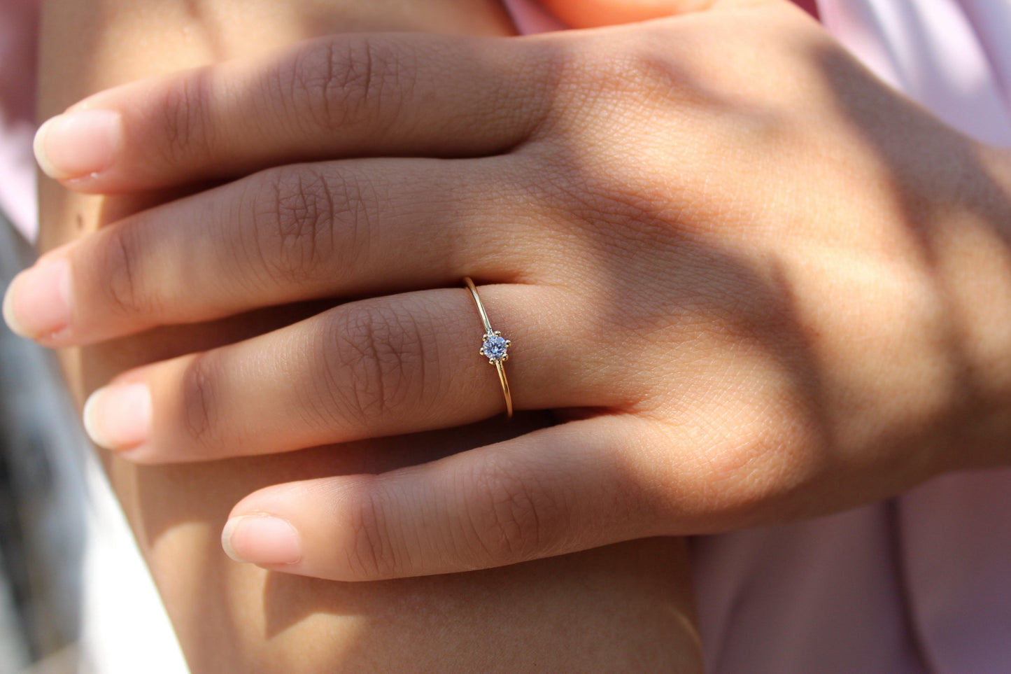 Anillo Diane Luz C Gru, un toque de luz que nunca pasa de moda