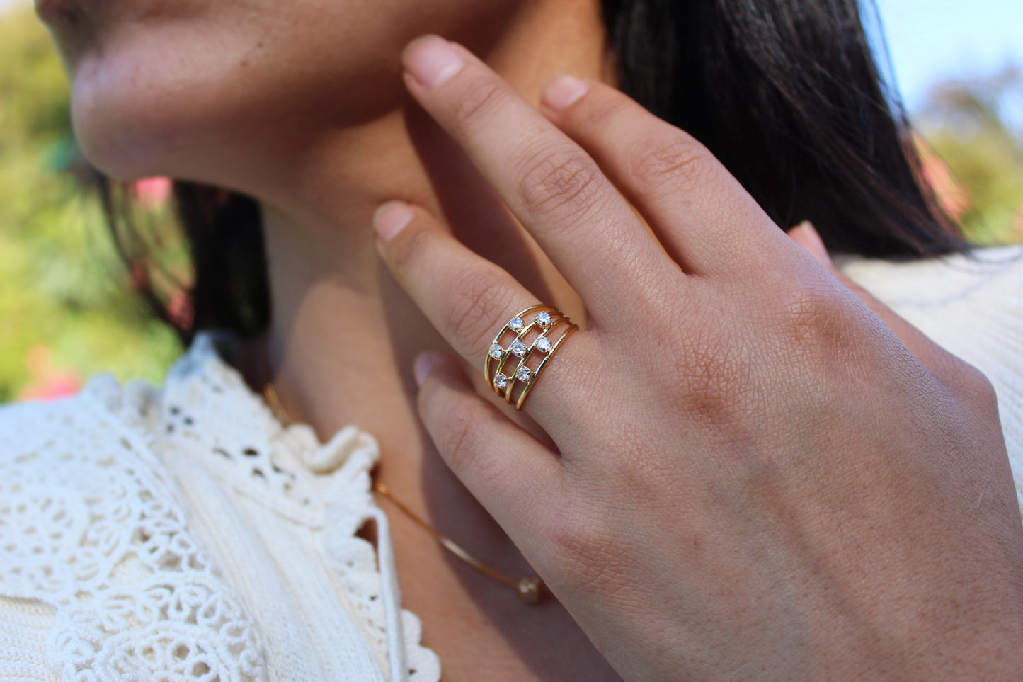 Anillo Grecia Sie Luz, carácter delicado que ilumina tu forma de expresarte