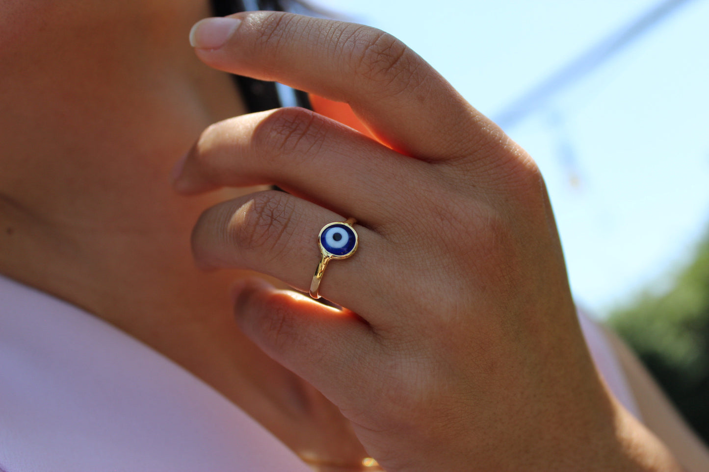 Anillo Ojo Turco, protección que acompaña tu camino