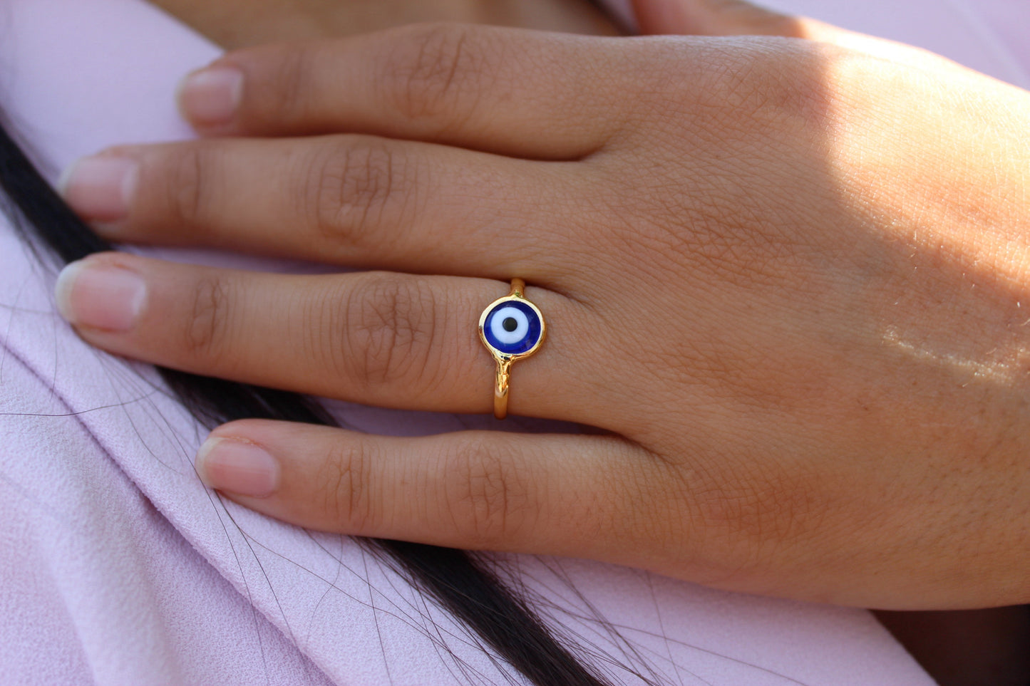 Anillo Ojo Turco, protección que acompaña tu camino