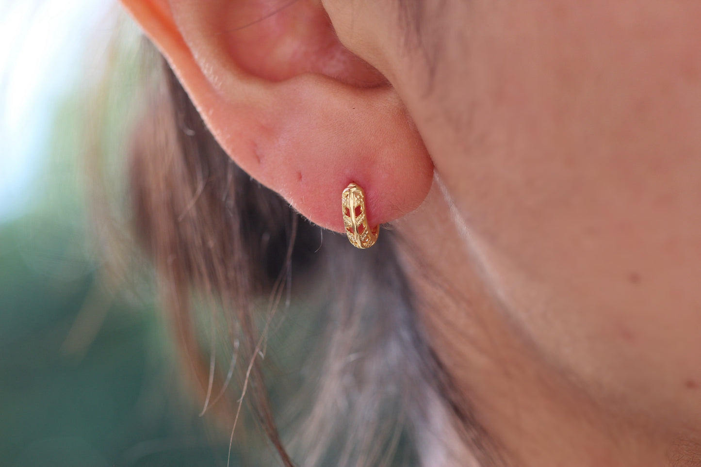 Argollas Borneo Cali Tex 1 cm