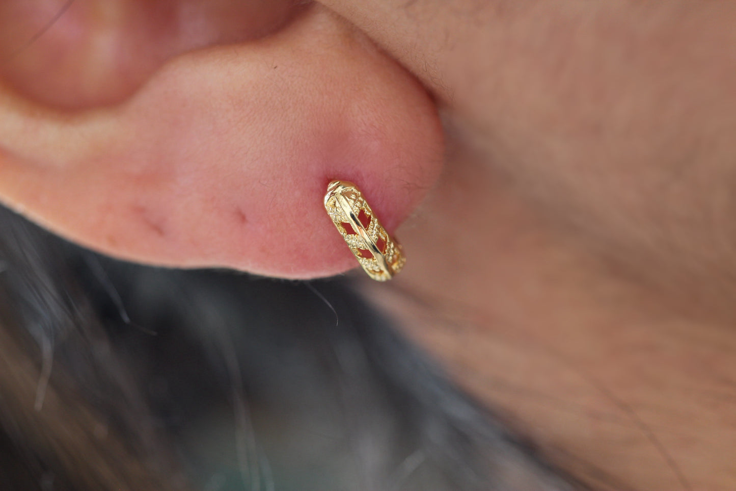 Argollas Borneo Cali Tex 1 cm