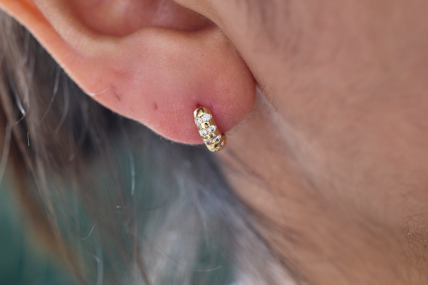 Argollas Borneo Franjas f 1 cm