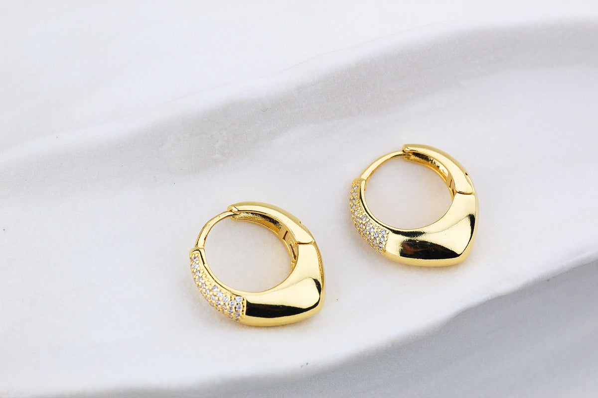 Argollas Borneo Glob Frost 2 cm, Marcando presencia con una elegancia inolvidable