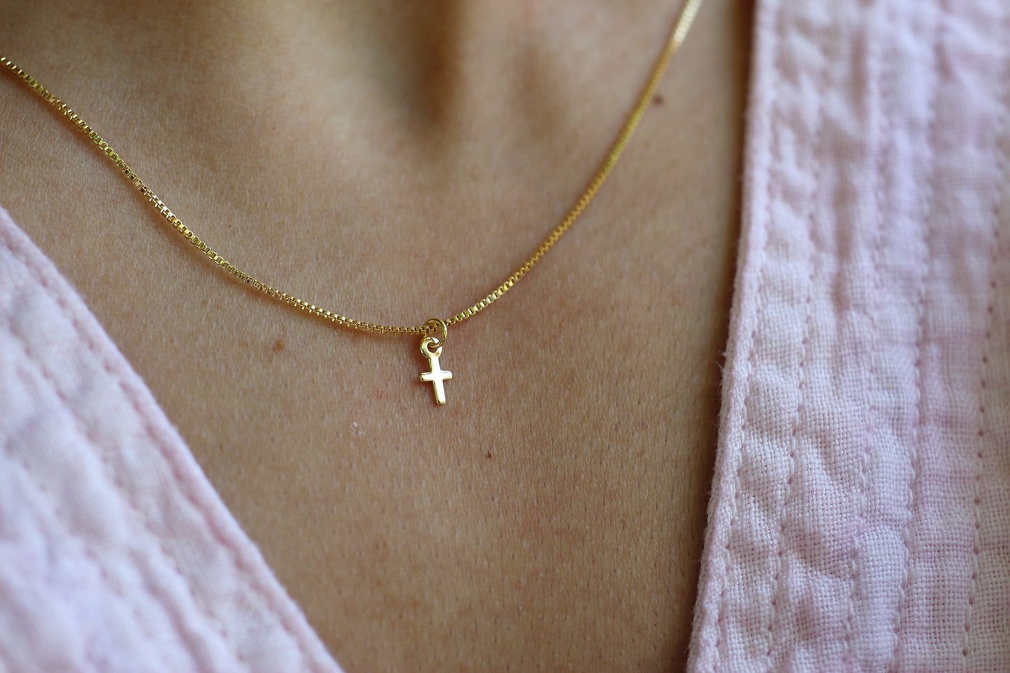 Collar BB mini cruz