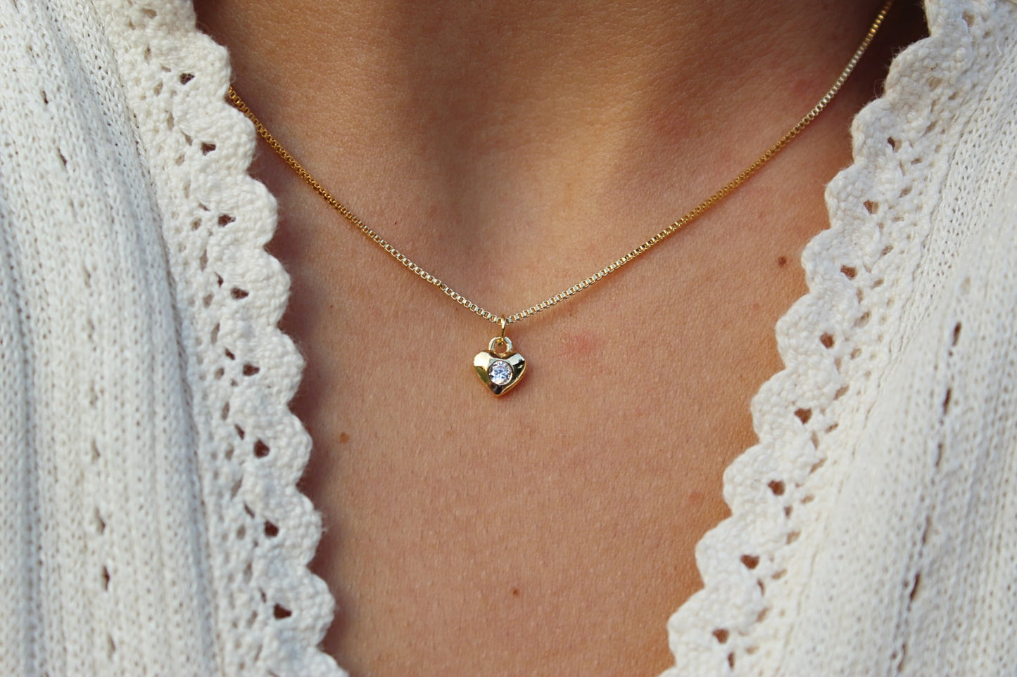 Collar BB Corazón Vol Luz