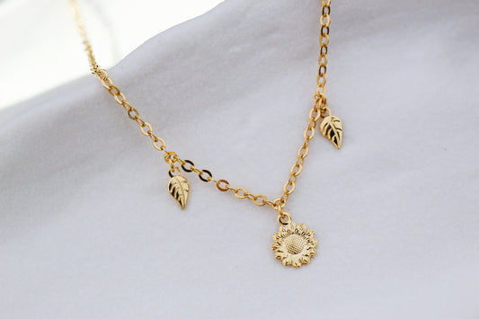 Collar Copelia Girasol, un detalle que florece contigo.