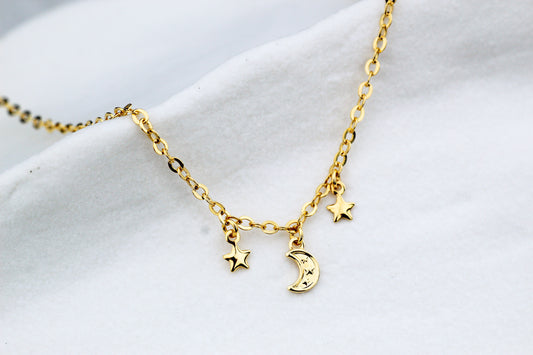 Collar Copelia Sky, un pedacito de cielo para llevar contigo.