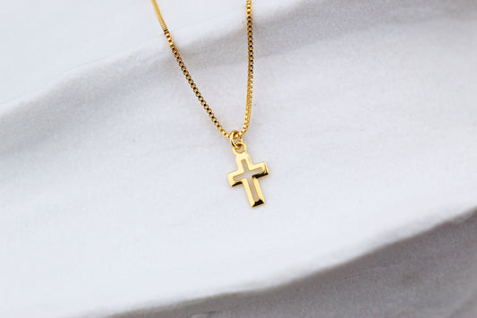 Collar Cruz Cali Plan, simple, delicado y con sentido