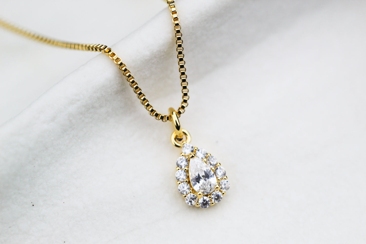 Collar Drops Cir Frost
