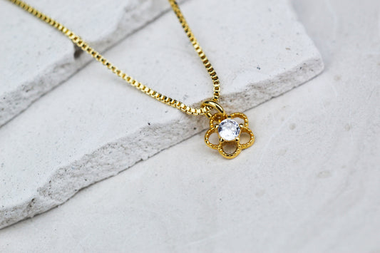 Collar Flor Luz