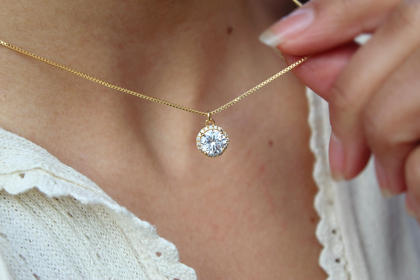 Collar Luz Bor Frost