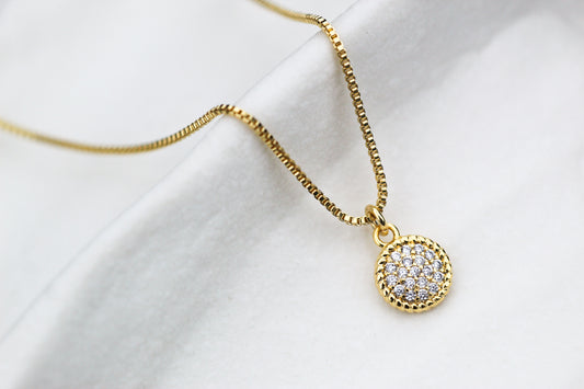 Collar Medalla Frost Bor