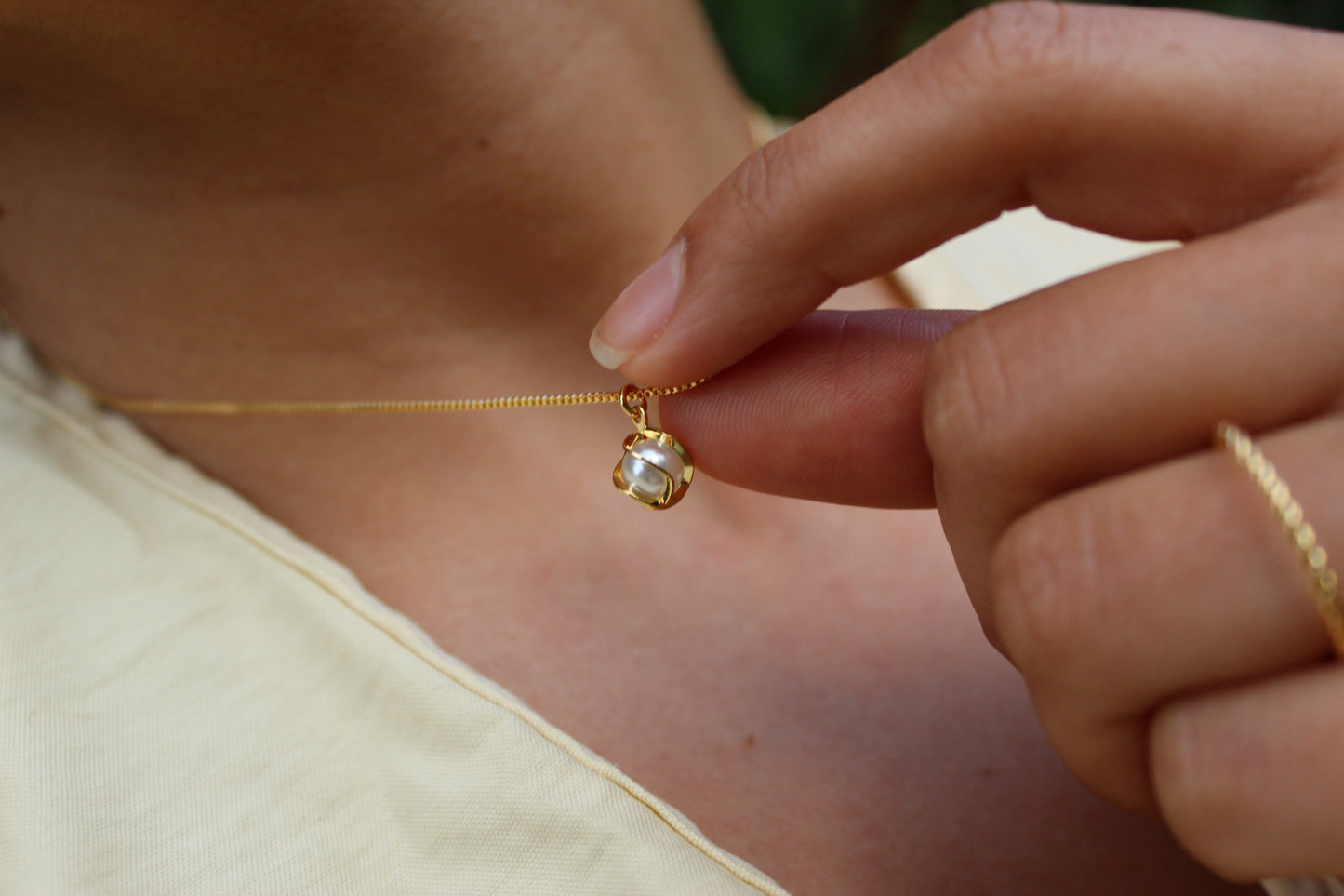 Collar Perla C 7 m, elegancia clásica que nunca falla