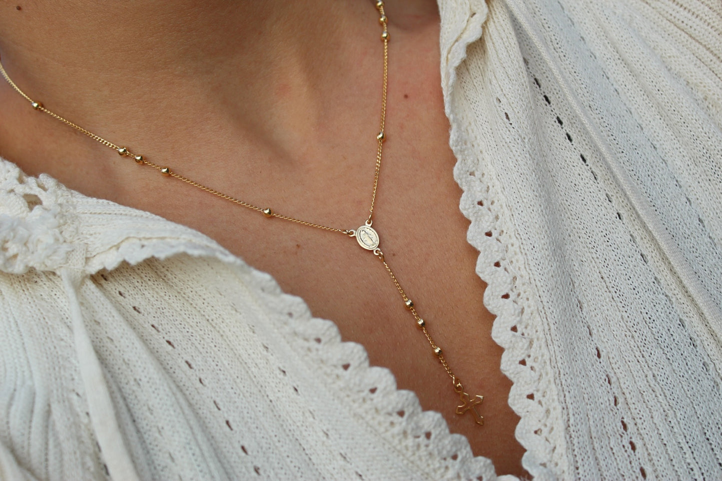 Collar Rosario Virgen