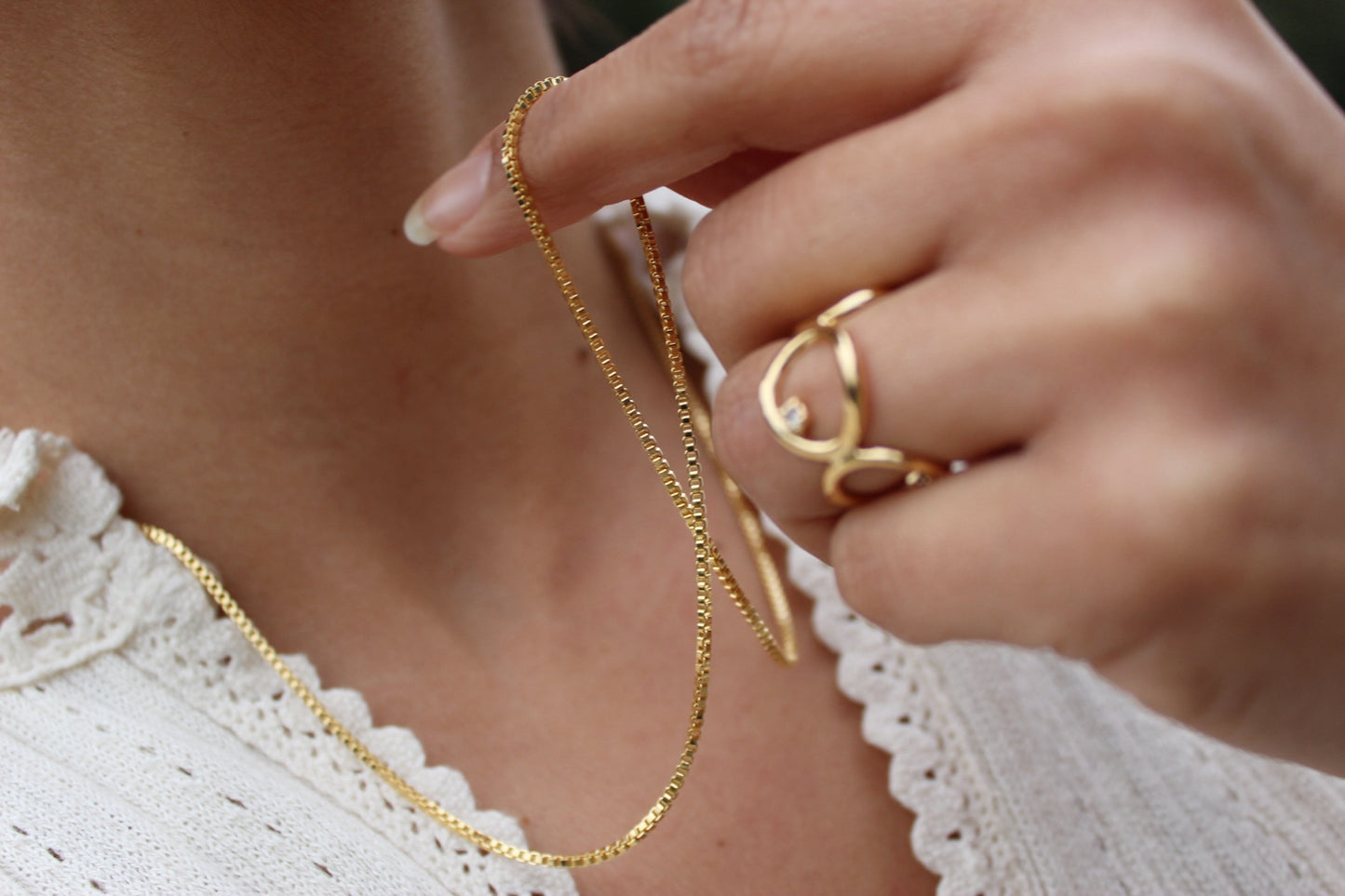 Collar Venecia Gru 62 cm.