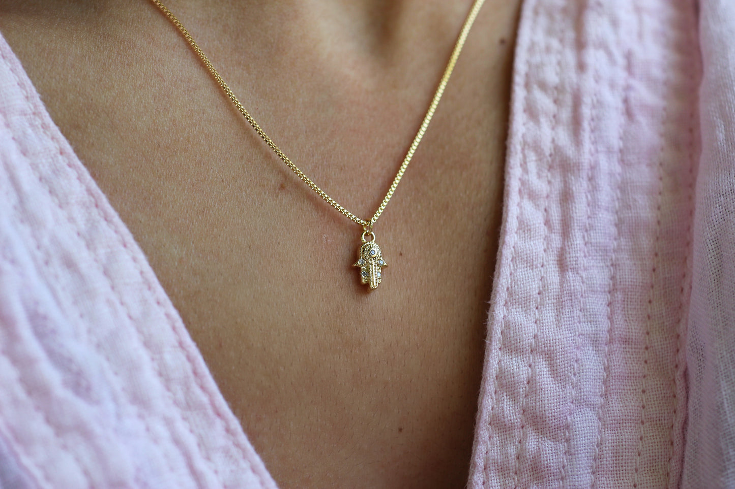 Collar Hamsa frost