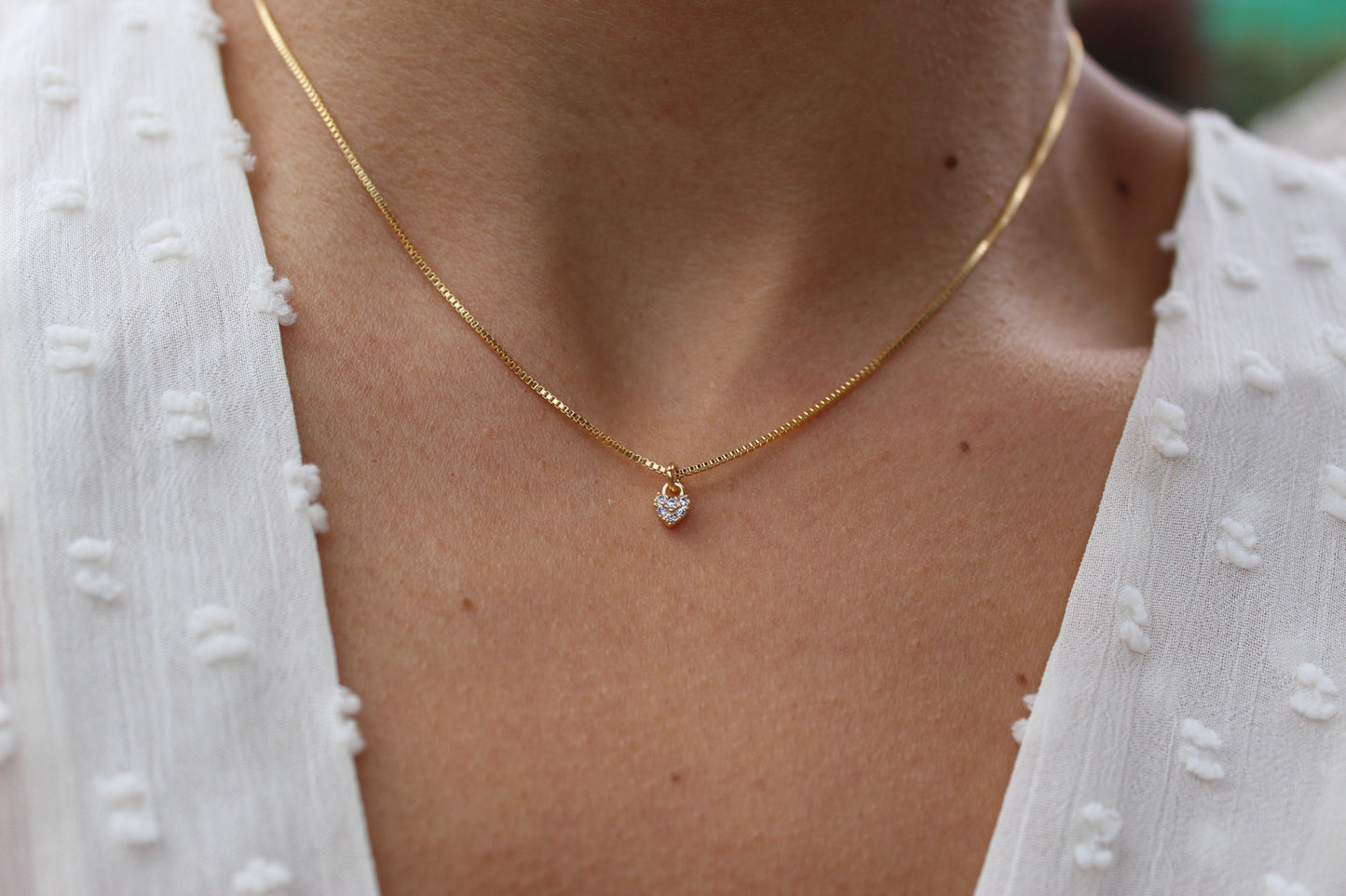 Collar BB Corazón Frost 4 m, ternura que se siente antes de verse