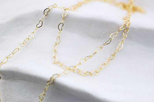 Collar Corazones Ubud 60 cm, un collar que se adapta a ti