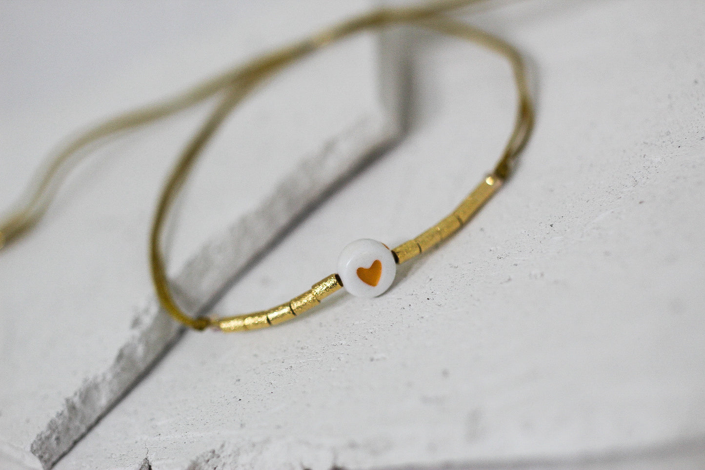 Pulsera Tokio corazón nieve