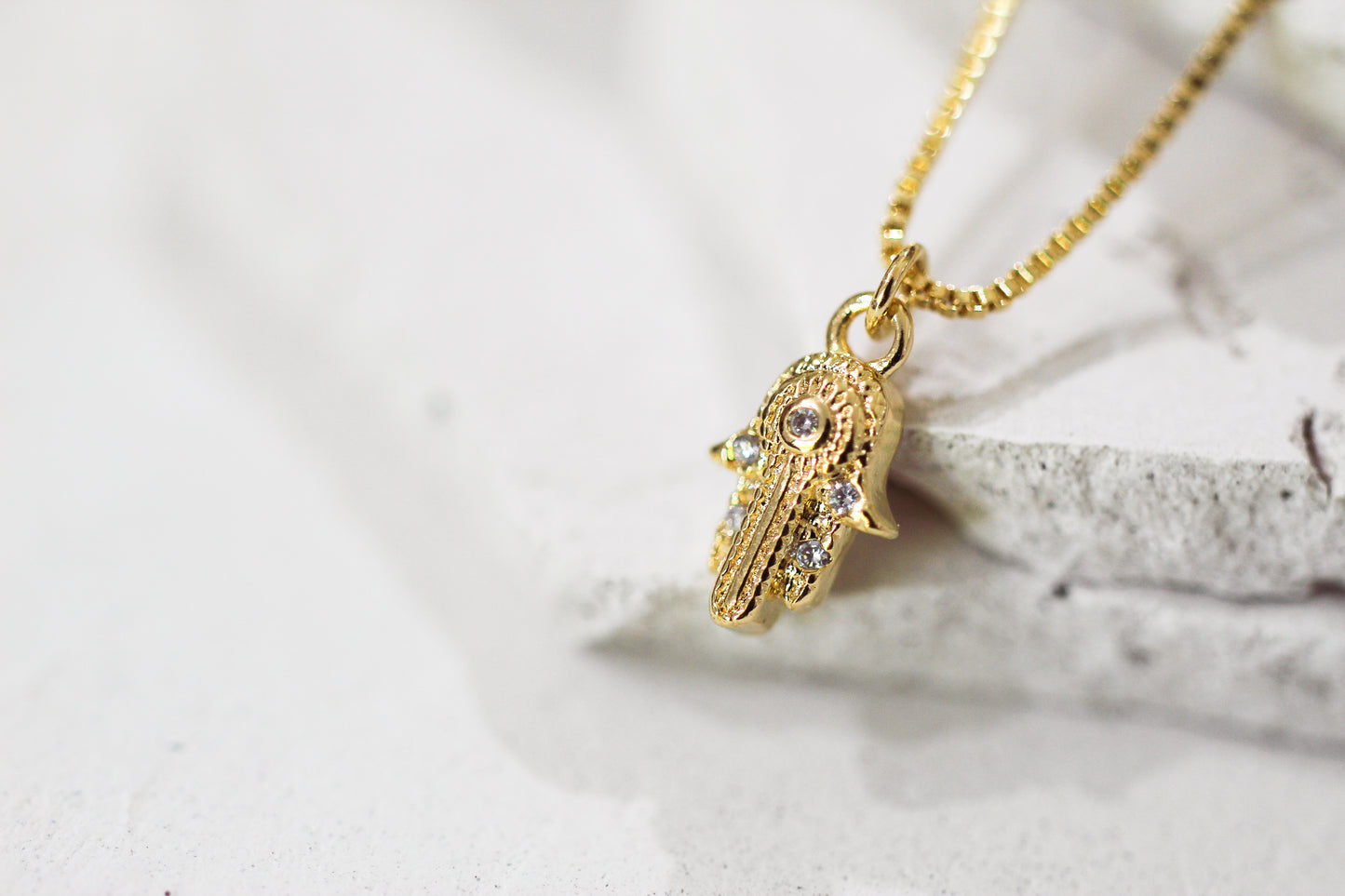 Collar Hamsa frost