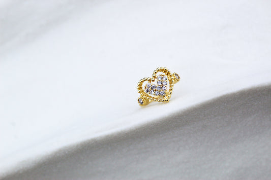 Earcuff Du Corazón In, un detalle delicado con estilo moderno.