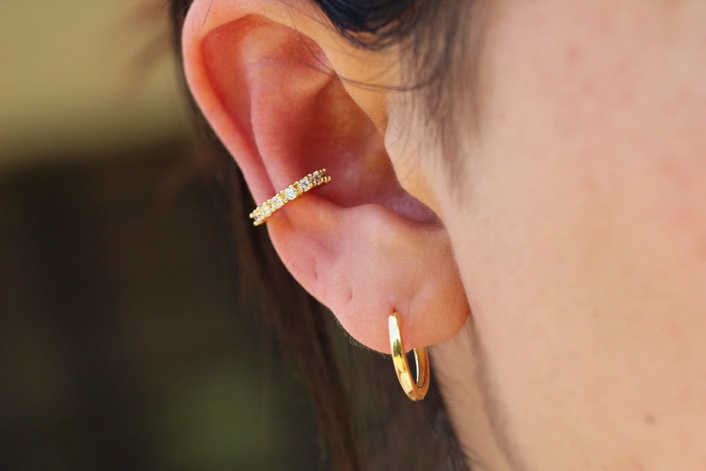 Earcuff Frost Bor, una pieza con calma y carácter.