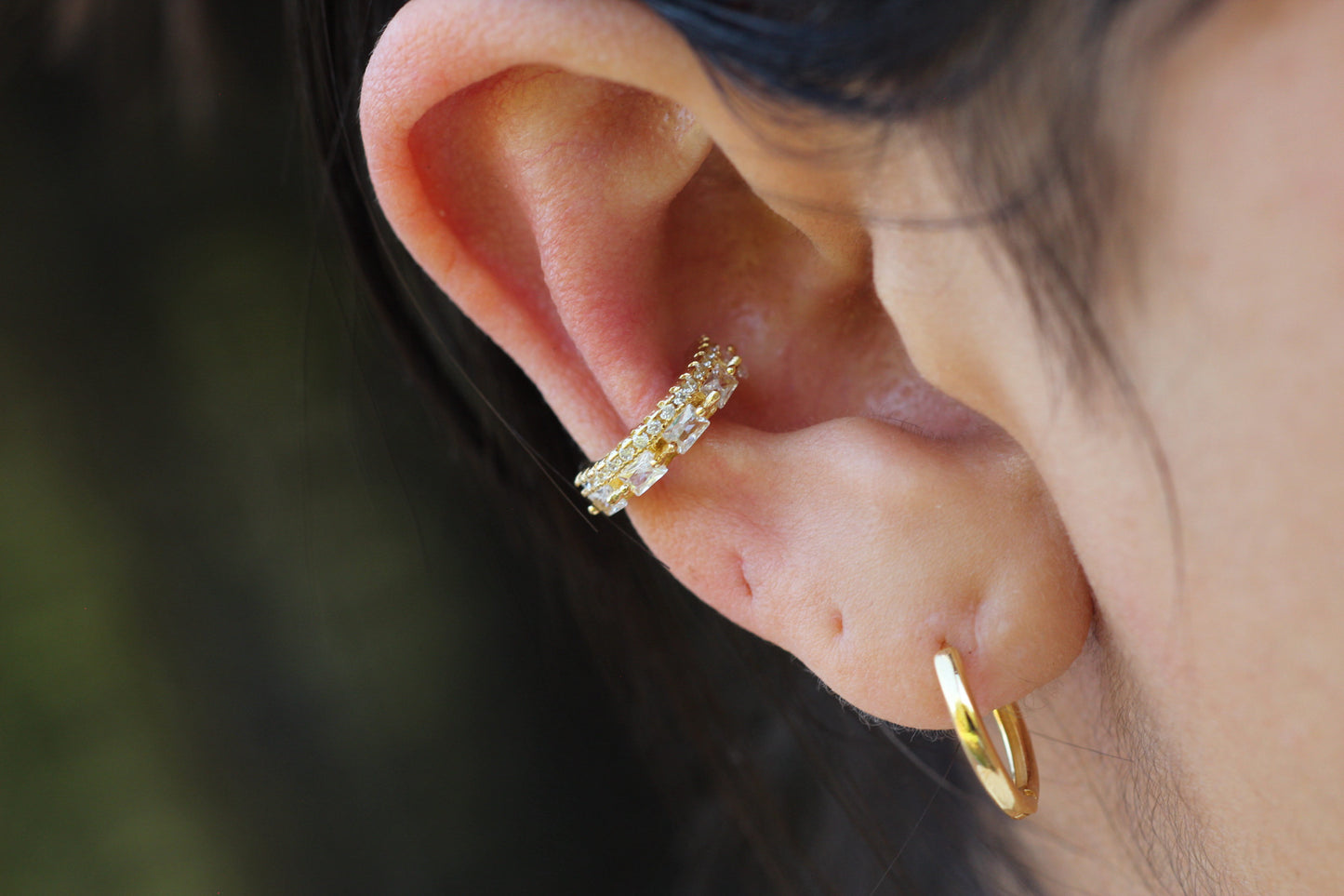 Earcuff Gambar F. Du, doble energía en una pieza única.