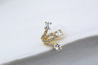 Earcuff Tri Frost, impacto y estilo en una sola pieza. 1