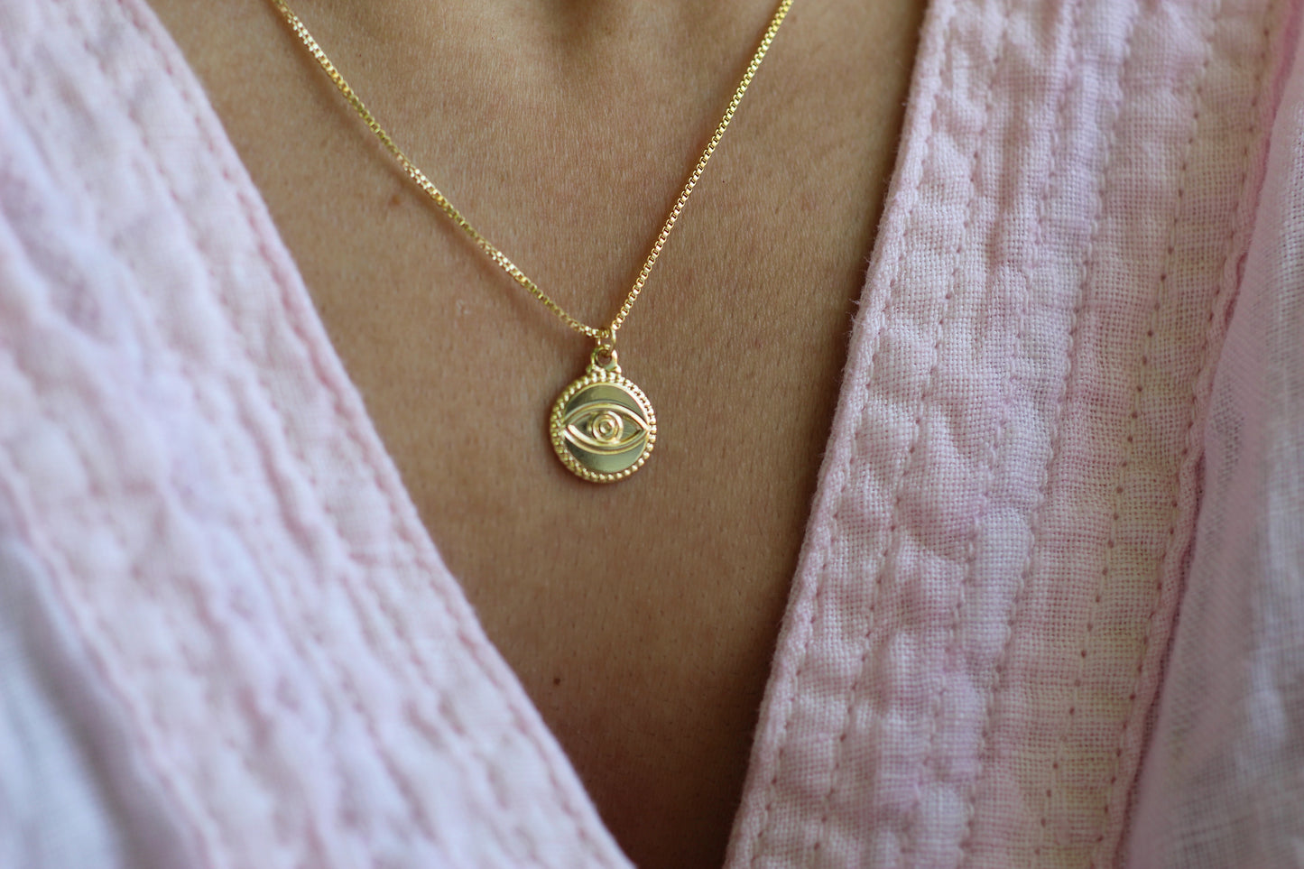 Collar Ojo silk