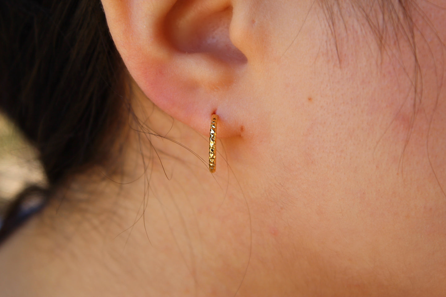 Argollas Facetadas 1,4