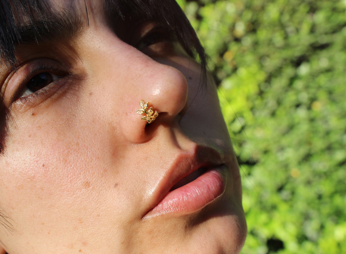 Earcuff BB hoja frost