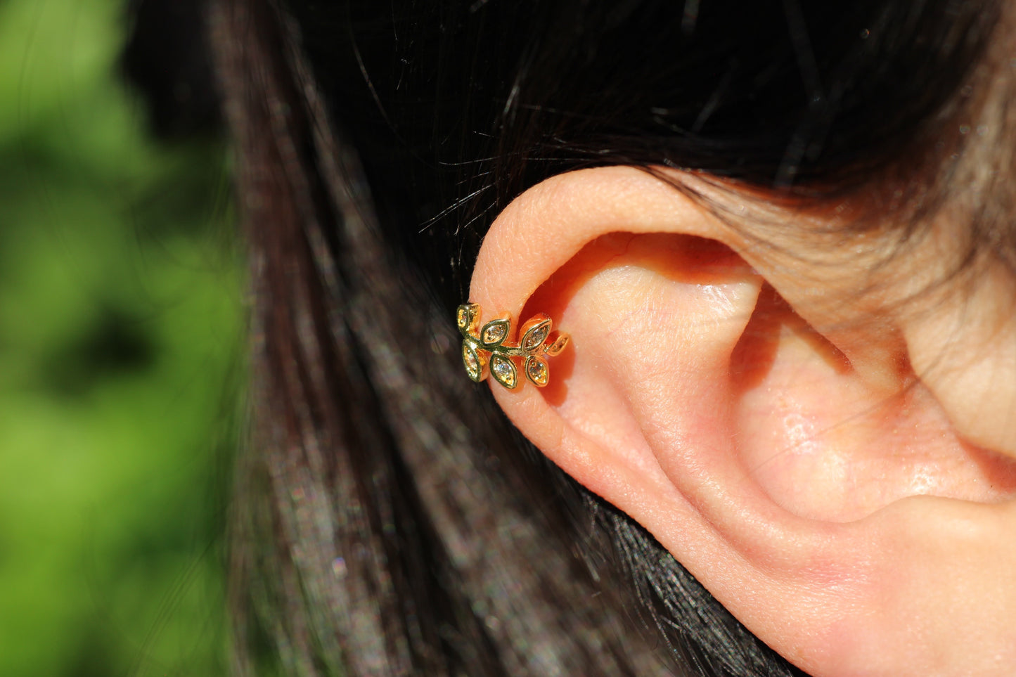 Earcuff BB hoja frost