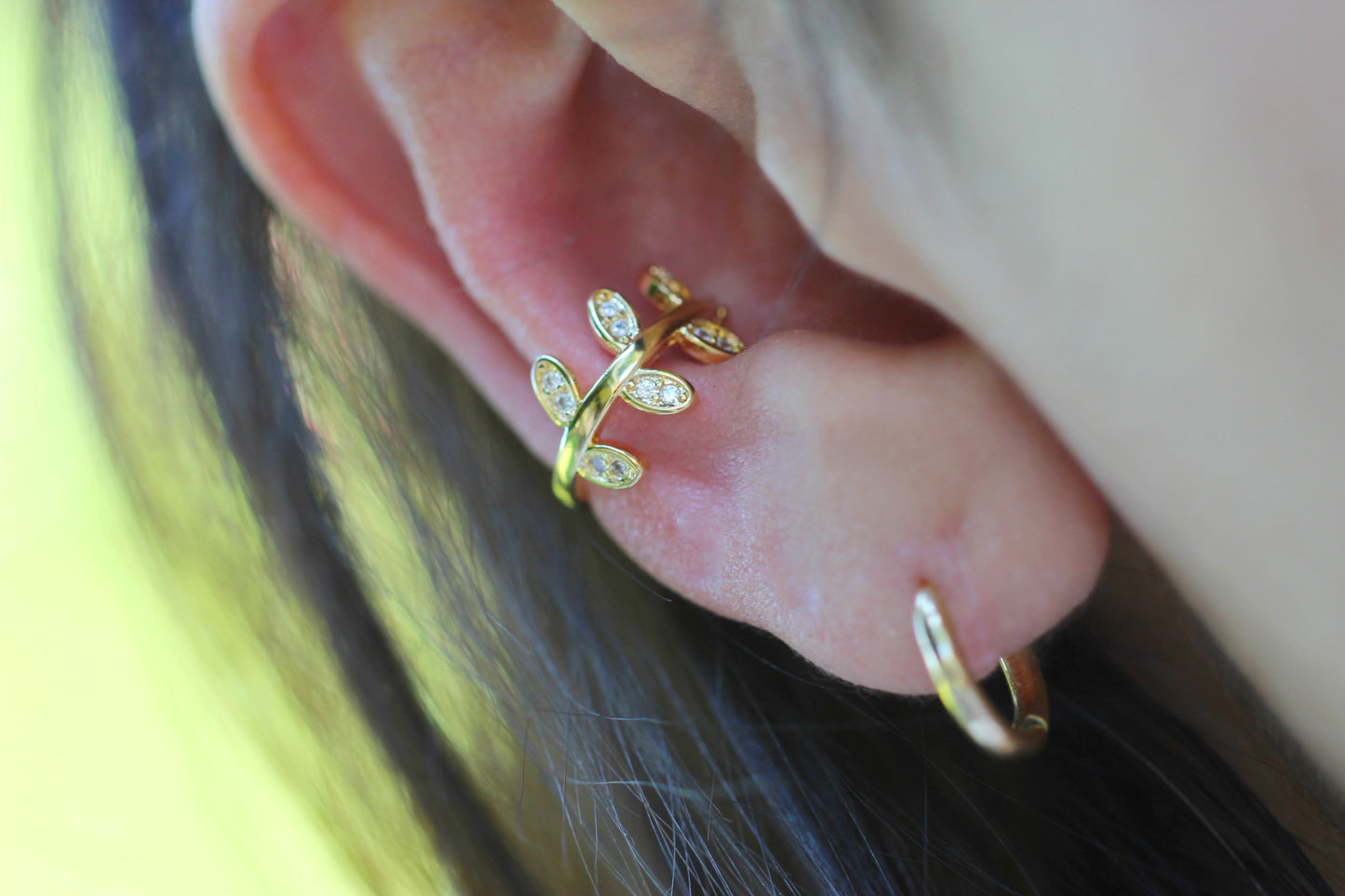 Earcuff Hoja Frost II