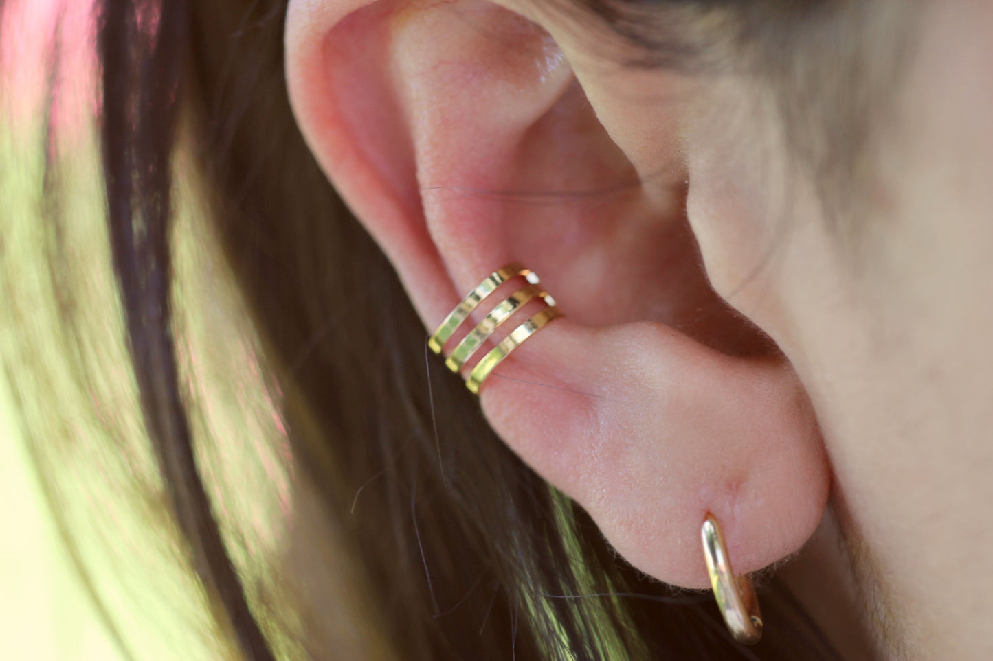 Earcuff Tri Líneas