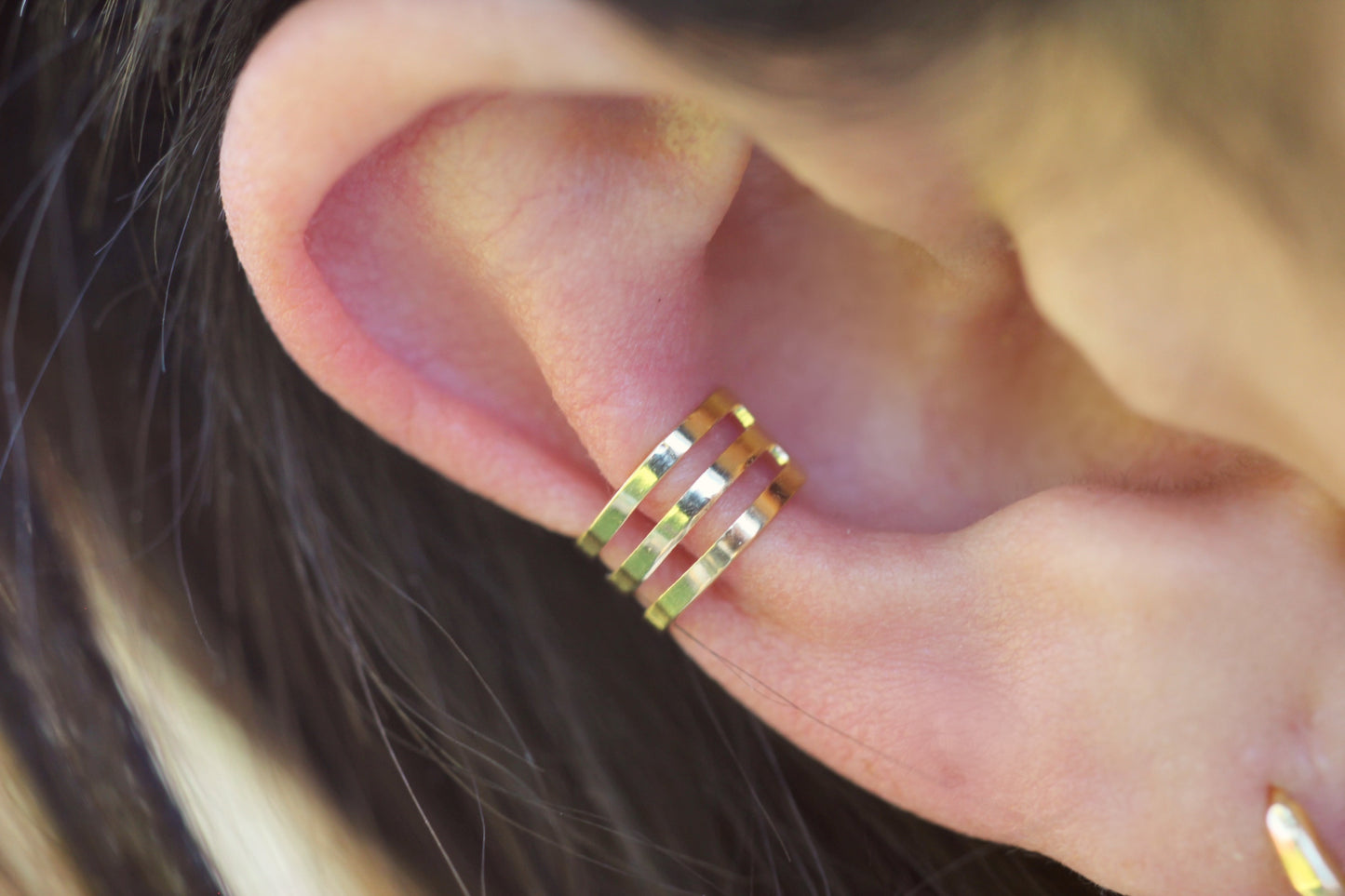 Earcuff Tri Líneas