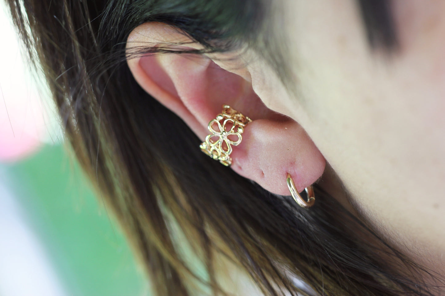 Earcuff Flor Gru