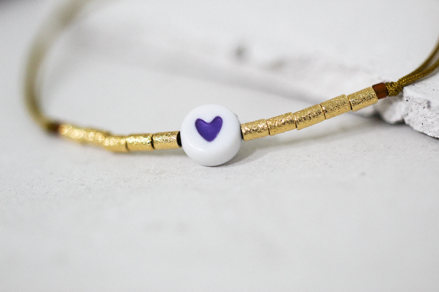 Pulsera Tokio corazón nieve