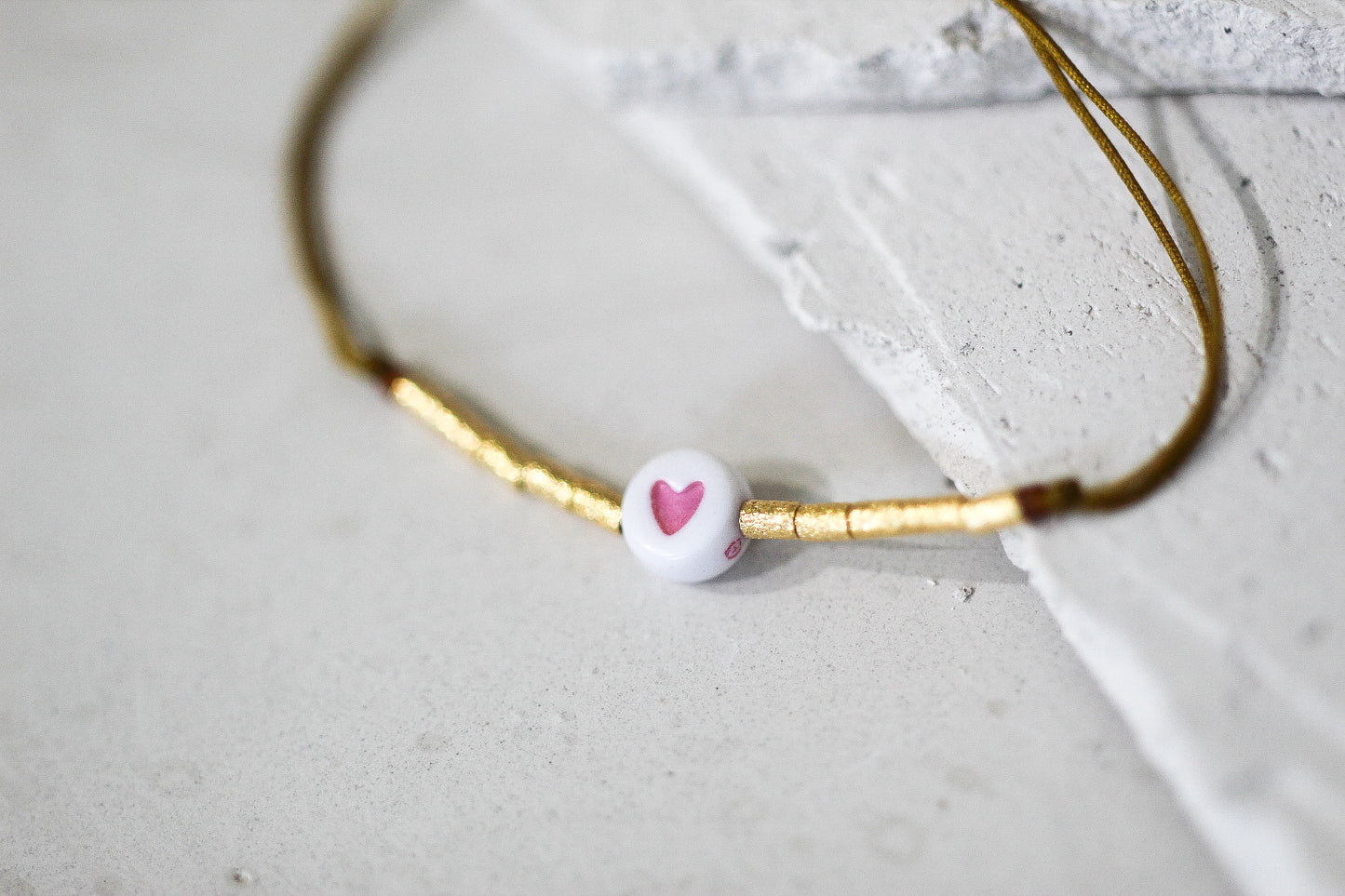Pulsera Tokio corazón nieve