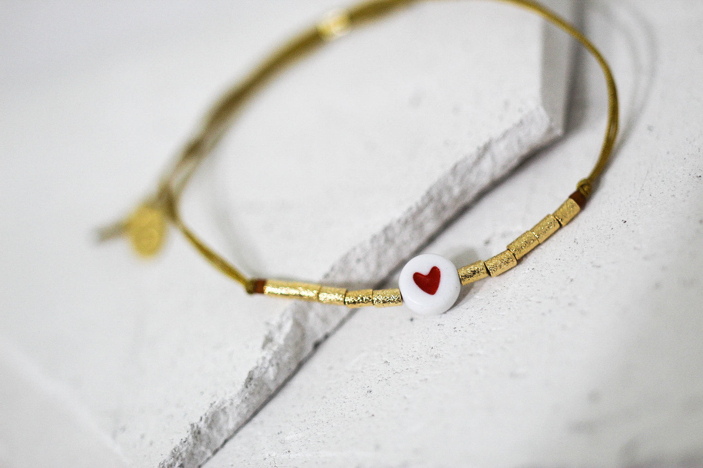 Pulsera Tokio corazón nieve