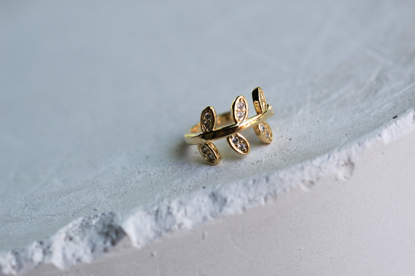 Earcuff Hoja Frost II