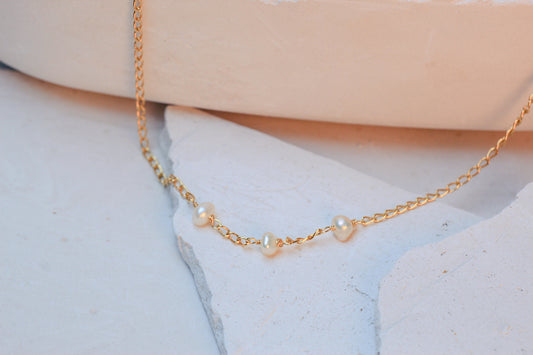 Collar Tri Perla